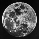 daguerreotype of moon